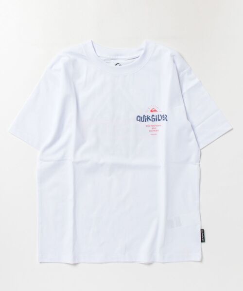 Quiksilver(クイックシルバー)の「QUIKSILVER/クイックシルバー キッズ 半袖 Tシャツ バックプリント KLY262603M(Tシャツ/カットソー・キッズ・ホワイト/ブラック・130cm/140cm/150cm/160cm)」の6枚目の写真