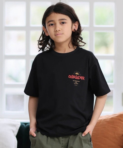 Quiksilver(クイックシルバー)の「QUIKSILVER/クイックシルバー キッズ 半袖 Tシャツ バックプリント KLY262603M(Tシャツ/カットソー・キッズ・ホワイト/ブラック・130cm/140cm/150cm/160cm)」の18枚目の写真