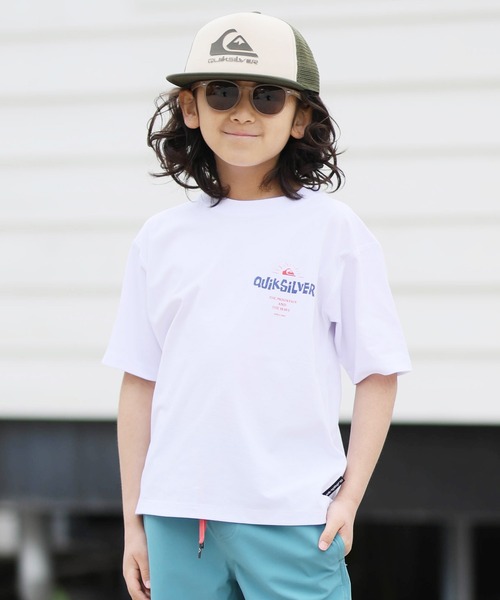 Quiksilver(クイックシルバー)の「QUIKSILVER/クイックシルバー キッズ 半袖 Tシャツ バックプリント KLY262603M(Tシャツ/カットソー・キッズ・ホワイト/ブラック・130cm/140cm/150cm/160cm)」の12枚目の写真