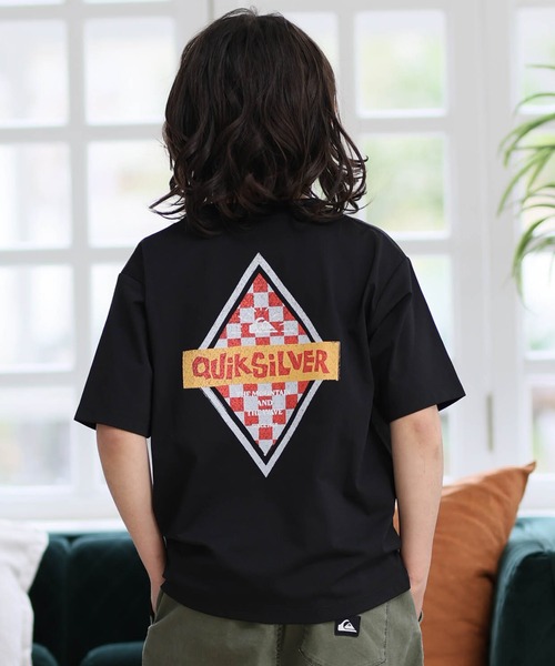 Quiksilver(クイックシルバー)の「QUIKSILVER/クイックシルバー キッズ 半袖 Tシャツ バックプリント KLY262603M(Tシャツ/カットソー・キッズ・ホワイト/ブラック・130cm/140cm/150cm/160cm)」の11枚目の写真