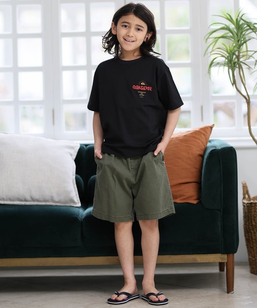 Quiksilver(クイックシルバー)の「QUIKSILVER/クイックシルバー キッズ 半袖 Tシャツ バックプリント KLY262603M(Tシャツ/カットソー・キッズ・ホワイト/ブラック・130cm/140cm/150cm/160cm)」の10枚目の写真