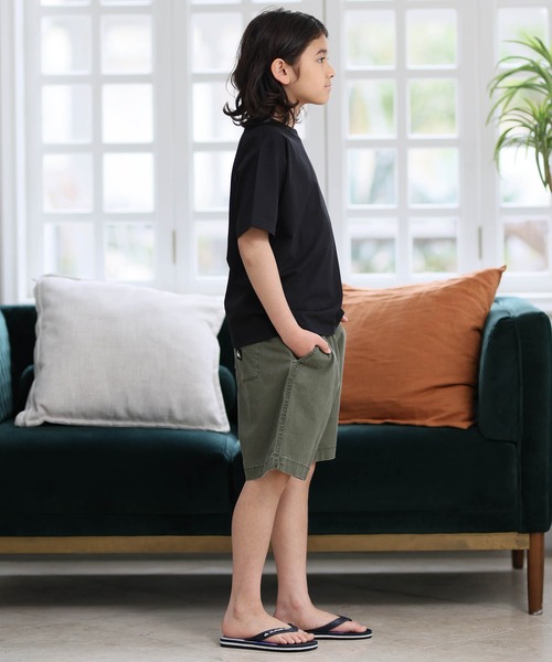 Quiksilver(クイックシルバー)の「QUIKSILVER/クイックシルバー キッズ 半袖 Tシャツ バックプリント KLY262603M(Tシャツ/カットソー・キッズ・ホワイト/ブラック・130cm/140cm/150cm/160cm)」の7枚目の写真