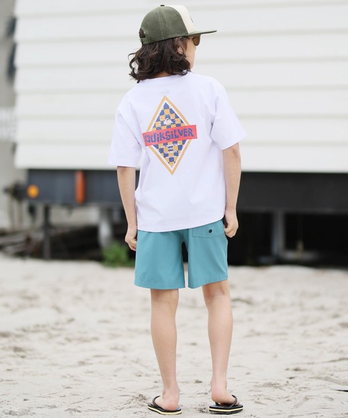 Quiksilver(クイックシルバー)の「QUIKSILVER/クイックシルバー キッズ 半袖 Tシャツ バックプリント KLY262603M(Tシャツ/カットソー・キッズ・ホワイト/ブラック・130cm/140cm/150cm/160cm)」の15枚目の写真