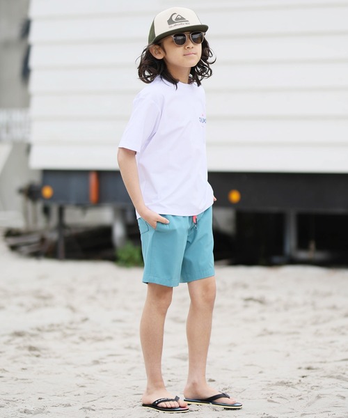 Quiksilver(クイックシルバー)の「QUIKSILVER/クイックシルバー キッズ 半袖 Tシャツ バックプリント KLY262603M(Tシャツ/カットソー・キッズ・ホワイト/ブラック・130cm/140cm/150cm/160cm)」の17枚目の写真