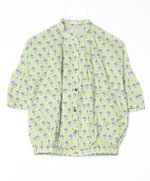 sandy（サンディー）の「花柄スタンドカラーショートブラウス（シャツ/ブラウス）」