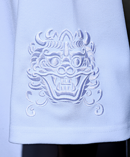 KIRTIMUKHA（キールティムカ）の「刺繍エスニックロープVネック半袖Tシャツホワイト（Tシャツ/カットソー・メンズ・その他・FREE）」の11枚目の写真