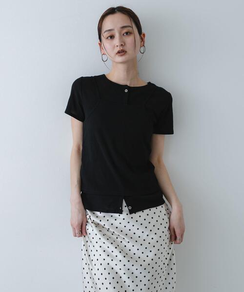 SENSE OF PLACE by URBAN RESEARCH(センスオブプレイスバイアーバンリサーチ)の「『別注』Healthknit×SENSE OF PLACE セットカーディガン(カーディガン/ボレロ・レディース・イエロー/ブラック/グレー・ONE)」の17枚目の写真