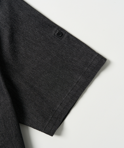 EXCONTAINER(エックスコンテナ)の「ローフェイドハーフデニムシャツ (WASHED BLACK)(シャツ/ブラウス・メンズ・その他・MEDIUM/LARGE/X-LARGE)」の7枚目の写真