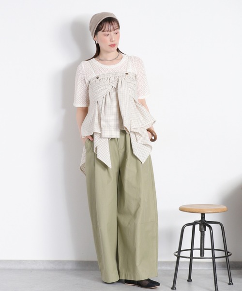 cepo（セポ）の「ロゴレース半袖Tee（Tシャツ/カットソー・レディース・ブラック系/ホワイト系・M）」の11枚目の写真