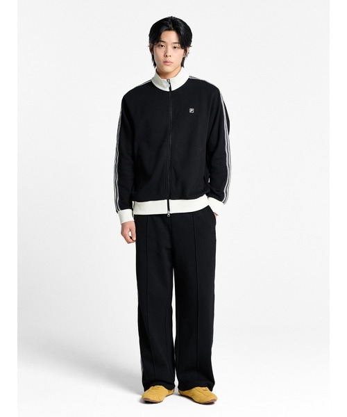 FILA(フィラ)の「1911 HERITAGE Track Pants(その他パンツ・メンズ・ブラック/ダークブラウン系・M/S/L/XL)」の4枚目の写真