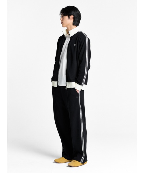 FILA(フィラ)の「1911 HERITAGE Track Pants(その他パンツ・メンズ・ブラック/ダークブラウン系・M/S/L/XL)」の5枚目の写真