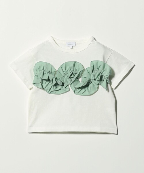 green label relaxing(グリーンレーベルリラクシング)の「【スタメンシリーズ】フリル Tシャツ / キッズ 100cm-160cm(Tシャツ/カットソー・キッズ・ライラック/ライトブルー/オフホワイト/その他1/ライム/ダークグレー・130cm/150cm/160cm/110cm/120cm/100cm/140cm)」の22枚目の写真