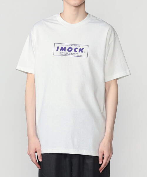 Bshop(ビショップ)の「神戸ザック |〈別注〉IMOCK ロゴTシャツ PURPLE MEN(Tシャツ/カットソー・メンズ・ホワイト系その他・M/L)」の7枚目の写真