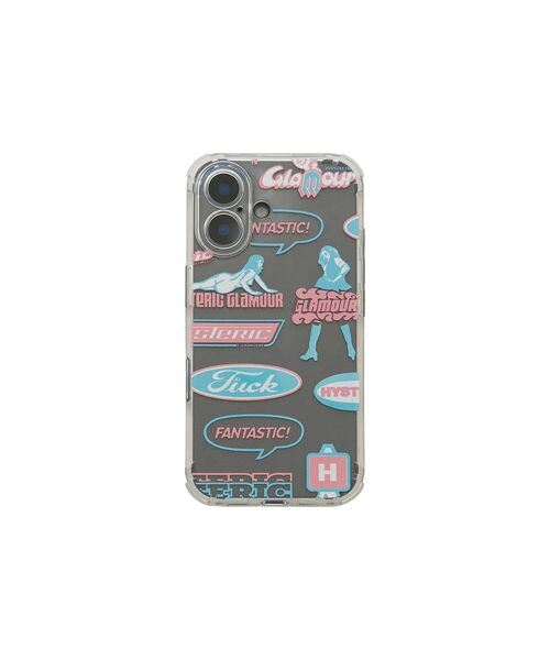 STEPHAN PATTERN柄 ショルダーストラップ付きiPhoneカバー