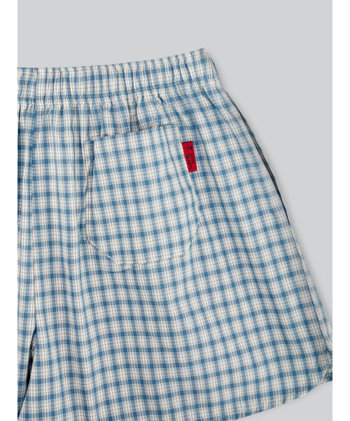 ANNEHEARTS（アンハーツ）の「Easy Relaxed Check Shorts_BLUE（その他パンツ・レディース・その他・FREE）」の6枚目の写真