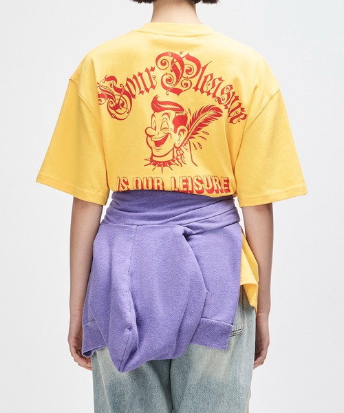 DEUS EX MACHINA(デウスエクスマキナ)の「RUFF AND SMOOTH(Tシャツ/カットソー・メンズ・イエロー系/ホワイト・M/L)」の21枚目の写真