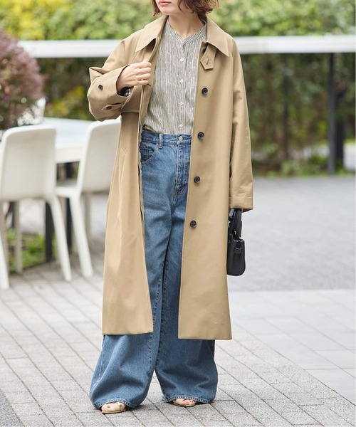 journal standard L'essage（ジャーナルスタンダードレサージュ）の「《追加》DEVEAUX GOLDラメモノトーンシャツ（シャツ/ブラウス・レディース・アイボリー/ブラック・FREE）」の4枚目の写真