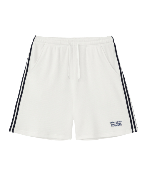RAIMENT（レイメント）の「エッセンシャルトラックワッフルハーフパンツ_ホワイト（その他パンツ・メンズ・その他・MEDIUM/LARGE/X-LARGE/SMALL）」の5枚目の写真
