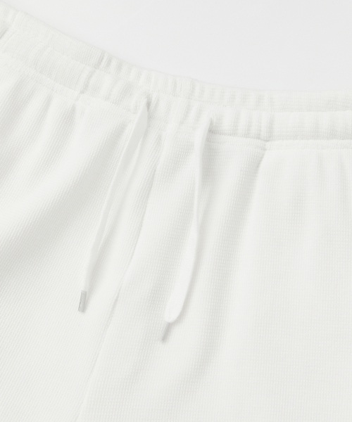 RAIMENT（レイメント）の「エッセンシャルトラックワッフルハーフパンツ_ホワイト（その他パンツ・メンズ・その他・MEDIUM/LARGE/X-LARGE/SMALL）」の7枚目の写真