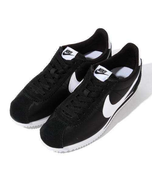 NIKE（ナイキ）の「NIKE / クラシック コルテッツ ナイロン (807472)（スニーカー・レディース・ライトグレー/ブラック・24/24.5/25/25.5）」の7枚目の写真