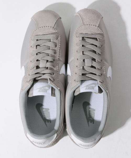 NIKE（ナイキ）の「NIKE / クラシック コルテッツ ナイロン (807472)（スニーカー・レディース・ライトグレー/ブラック・24/24.5/25/25.5）」の11枚目の写真