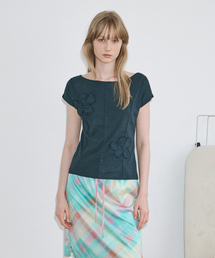 Flower Patch T-Shirt (Navy)