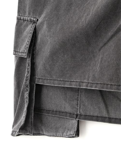 DANKE SCHON(ダンケシェーン)の「DankeSchon/ダンケシェーン/PIGMENT WIND CLOTH CARGO SHORTS(カーゴパンツ・レディース・グレー・L/M)」の6枚目の写真