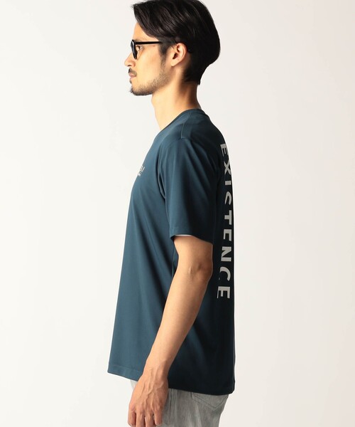 NICOLE CLUB FOR MEN（ニコルクラブフォーメン）の「バック×クロスロゴTシャツ（Tシャツ/カットソー・メンズ・ホワイト/ブルー/ボルドー/ブラック・M/L/XL）」の10枚目の写真