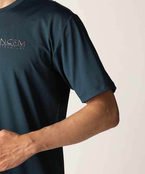 NICOLE CLUB FOR MEN（ニコルクラブフォーメン）の「バック×クロスロゴTシャツ（Tシャツ/カットソー・メンズ・ホワイト/ブルー/ボルドー/ブラック・M/L/XL）」の14枚目の写真