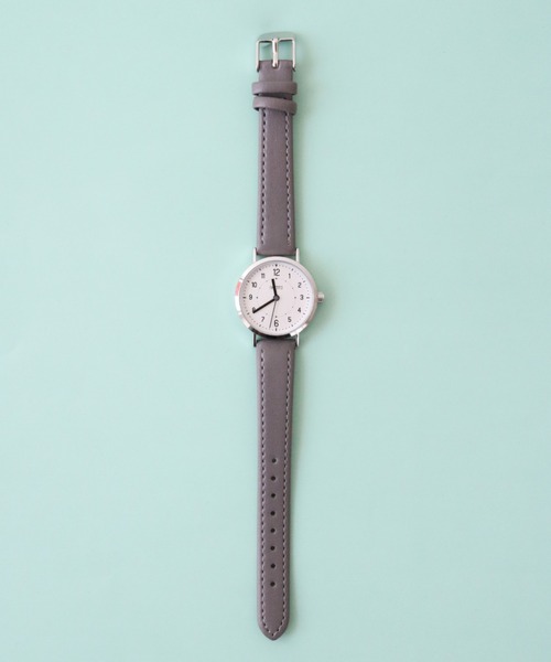 nattito(ナティート)の「〈nattito/ナティート〉Casual Watch/カジュアルウォッチ ジョン YM097(アナログ腕時計・レディース・グレー/ブルー/キャメル・30)」の5枚目の写真