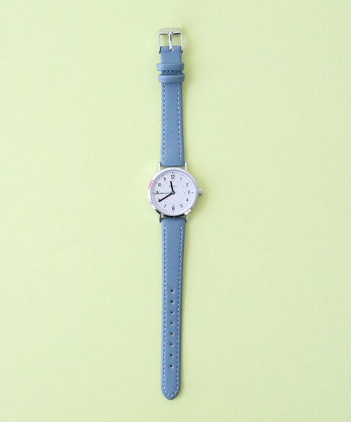 nattito(ナティート)の「〈nattito/ナティート〉Casual Watch/カジュアルウォッチ ジョン YM097(アナログ腕時計・レディース・グレー/ブルー/キャメル・30)」の7枚目の写真