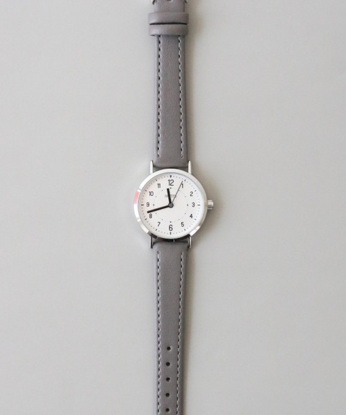 nattito(ナティート)の「〈nattito/ナティート〉Casual Watch/カジュアルウォッチ ジョン YM097(アナログ腕時計・レディース・グレー/ブルー/キャメル・30)」の10枚目の写真