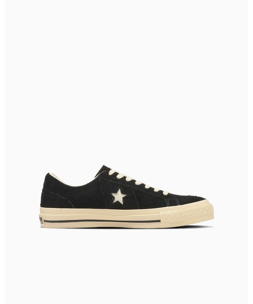 CONVERSE(コンバース)の「ONE STAR AGED SUEDE AG / ワンスター エイジド スエード AG(スニーカー・メンズ・ブラック・4/4.5/5/5.5/6.5/7/7.5/8/8.5/9/9.5/10.5)」の3枚目の写真