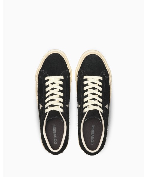 CONVERSE(コンバース)の「ONE STAR AGED SUEDE AG / ワンスター エイジド スエード AG(スニーカー・メンズ・ブラック・4/4.5/5/5.5/6.5/7/7.5/8/8.5/9/9.5/10.5)」の4枚目の写真