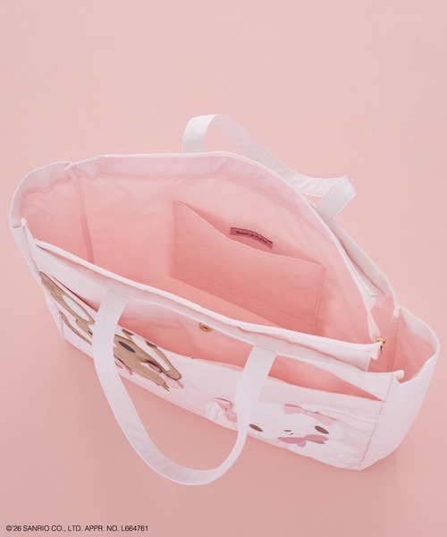 sanrio(サンリオ)の「【受注生産】シュガーバニーズ キャリーオントート(トートバッグ・レディース・ピンク・FREE)」の10枚目の写真
