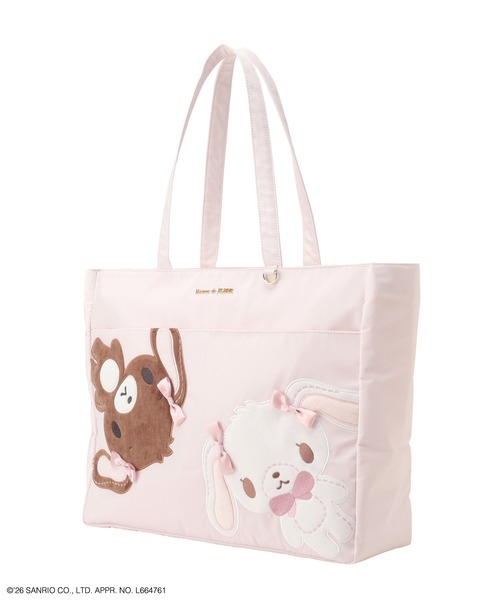 sanrio(サンリオ)の「【受注生産】シュガーバニーズ キャリーオントート(トートバッグ・レディース・ピンク・FREE)」の4枚目の写真