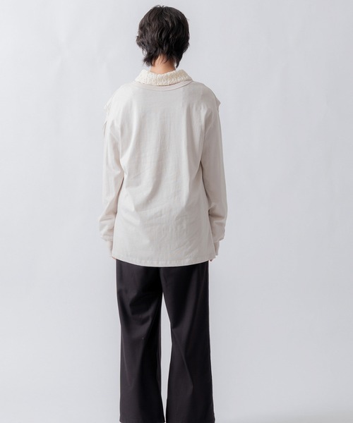 WHYTO.（ホワイト）の「「WHYTO. / ホワイト」side velour line pants（その他パンツ・レディース・ブラウン/チャコールグレー/ブラック・36/38）」の15枚目の写真