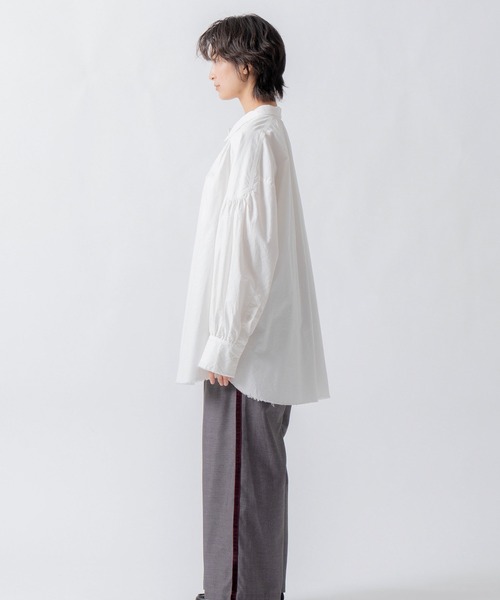 WHYTO.（ホワイト）の「「WHYTO. / ホワイト」side velour line pants（その他パンツ・レディース・ブラウン/チャコールグレー/ブラック・36/38）」の17枚目の写真