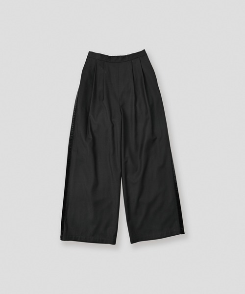 WHYTO.（ホワイト）の「「WHYTO. / ホワイト」side velour line pants（その他パンツ・レディース・ブラウン/チャコールグレー/ブラック・36/38）」の22枚目の写真