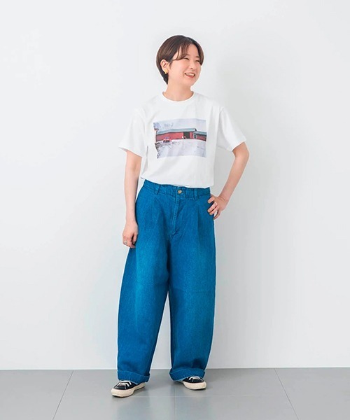 DO Original（ドー オリジナル）の「フォトプリントTシャツ / 森をさがす（Tシャツ/カットソー・レディース・ホワイト・FREE）」の3枚目の写真