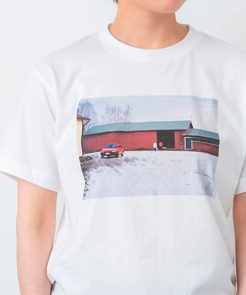 DO Original（ドー オリジナル）の「フォトプリントTシャツ / 森をさがす（Tシャツ/カットソー・レディース・ホワイト・FREE）」の4枚目の写真