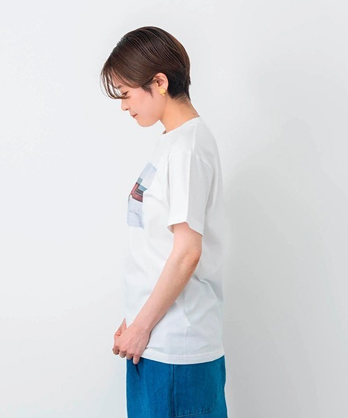 DO Original（ドー オリジナル）の「フォトプリントTシャツ / 森をさがす（Tシャツ/カットソー・レディース・ホワイト・FREE）」の5枚目の写真