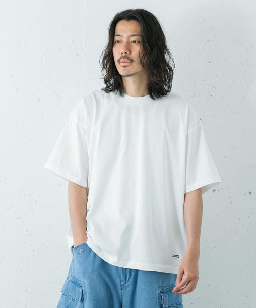 LOTTO(ロット)の「LOTTO BOXY FIT COOL COTTON T-SHIRTS(Tシャツ/カットソー・メンズ・ホワイト/ブラック/ネイビー・LARGE/X-LARGE/MEDIUM/XX-LARGE)」の6枚目の写真