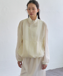 SHEER WINDBREAKER - IVORY