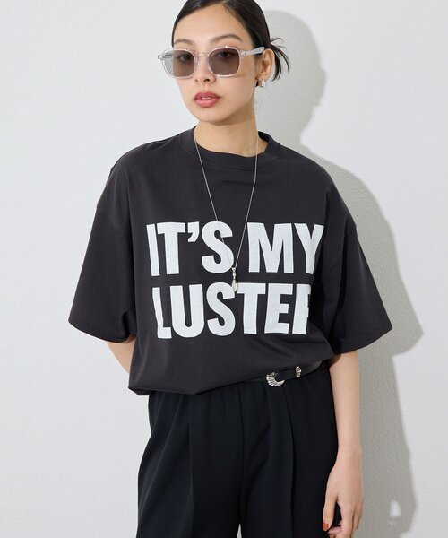 Whim Gazette(ウィムガゼット)の「フロントロゴTシャツ(Tシャツ/カットソー・レディース・チャコールグレー/オフホワイト・FREE)」の16枚目の写真
