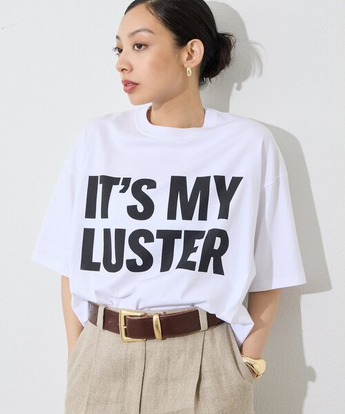 Whim Gazette(ウィムガゼット)の「フロントロゴTシャツ(Tシャツ/カットソー・レディース・チャコールグレー/オフホワイト・FREE)」の3枚目の写真