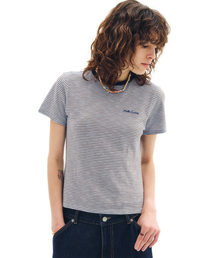 HS VTG Stripe Tee(W)_Sky Blue