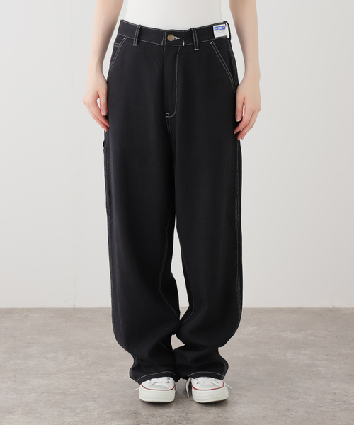 FRAMeWORK（フレームワーク）の「UNION HERCULES/ユニオンヘラクレス work pants（デニムパンツ・レディース・ベージュ/ブラック・28/30）」の18枚目の写真
