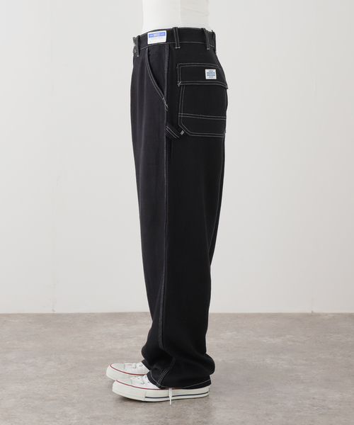 FRAMeWORK（フレームワーク）の「UNION HERCULES/ユニオンヘラクレス work pants（デニムパンツ・レディース・ベージュ/ブラック・28/30）」の17枚目の写真