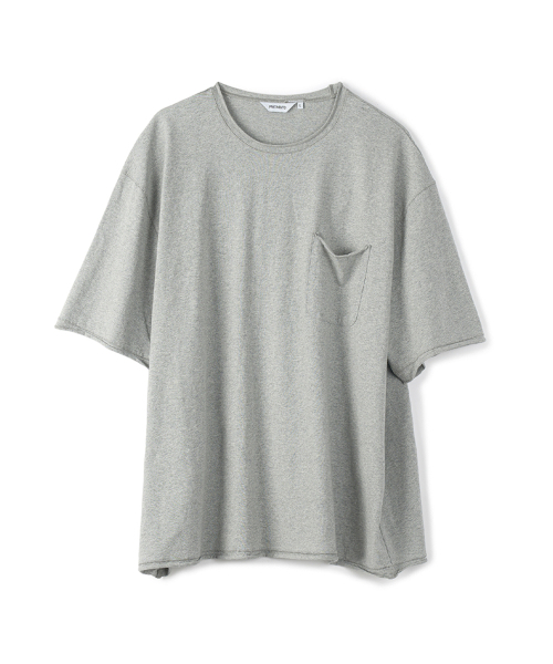 PARTIMENTO(パルティメント)の「ローヘッジポケットTメランジグレー(Tシャツ/カットソー・メンズ・その他・MEDIUM/LARGE)」の1枚目の写真